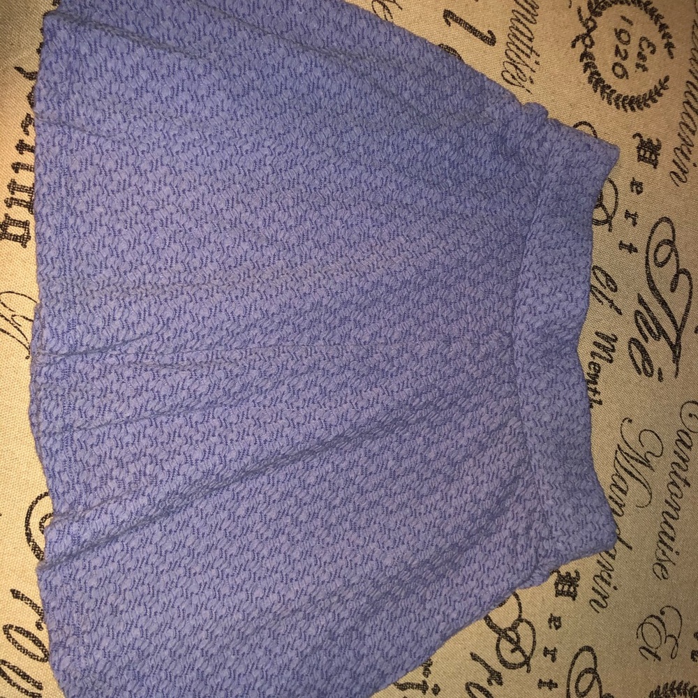 LA Hearts Purple Textured Skirt